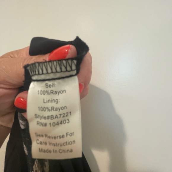 Blu Pepper off the shoulder dress size M - Picture 5 of 6